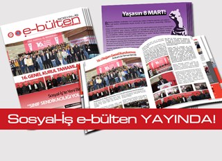 SOSYAL-İŞ E-BÜLTEN YOLA ÇIKTI!